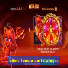 clima tempo porto alegre